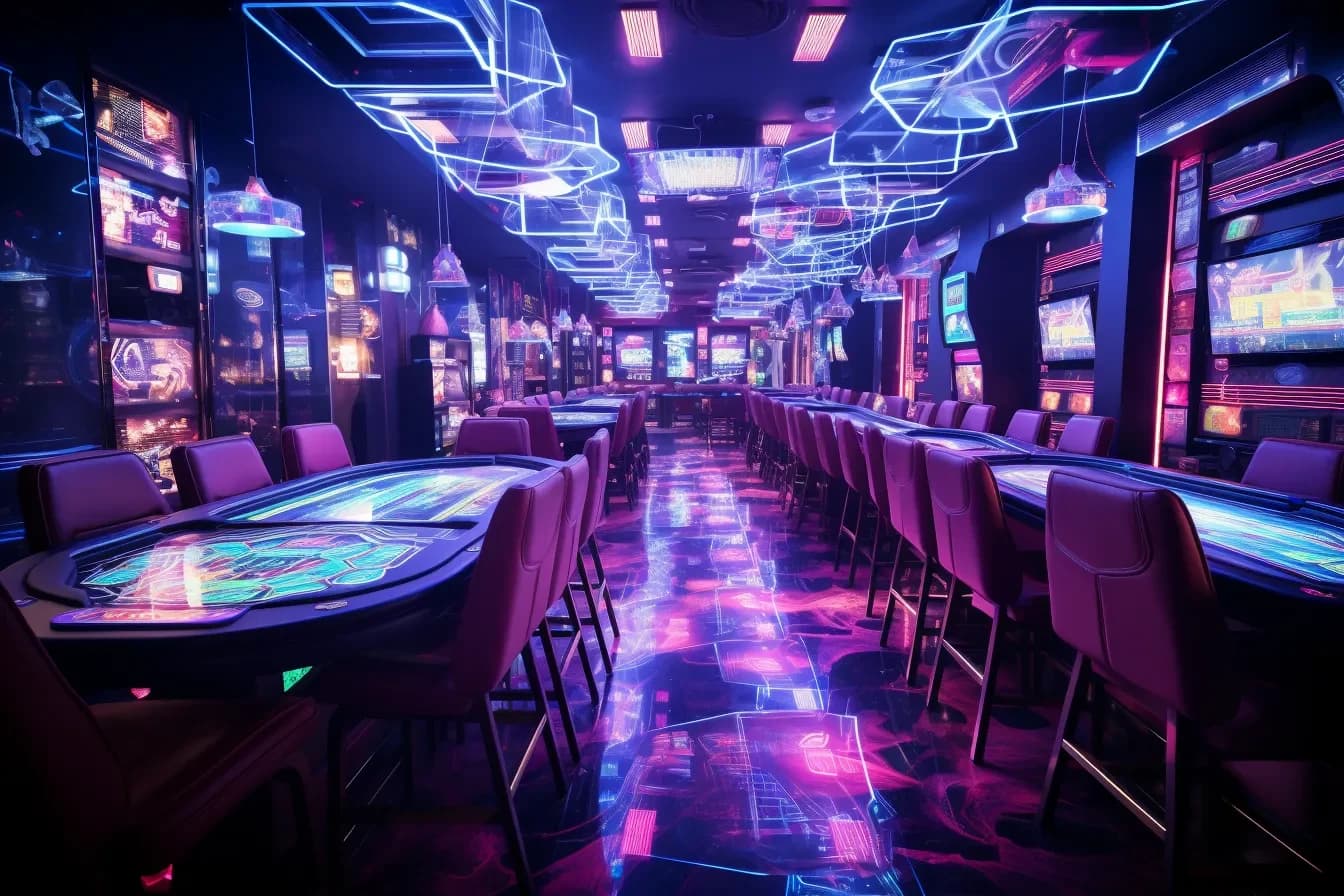 Kiterjesztett valóság az élő kereskedős kaszinókban image