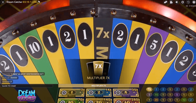 Élő Dream Catcher esélyek és kifizetések image