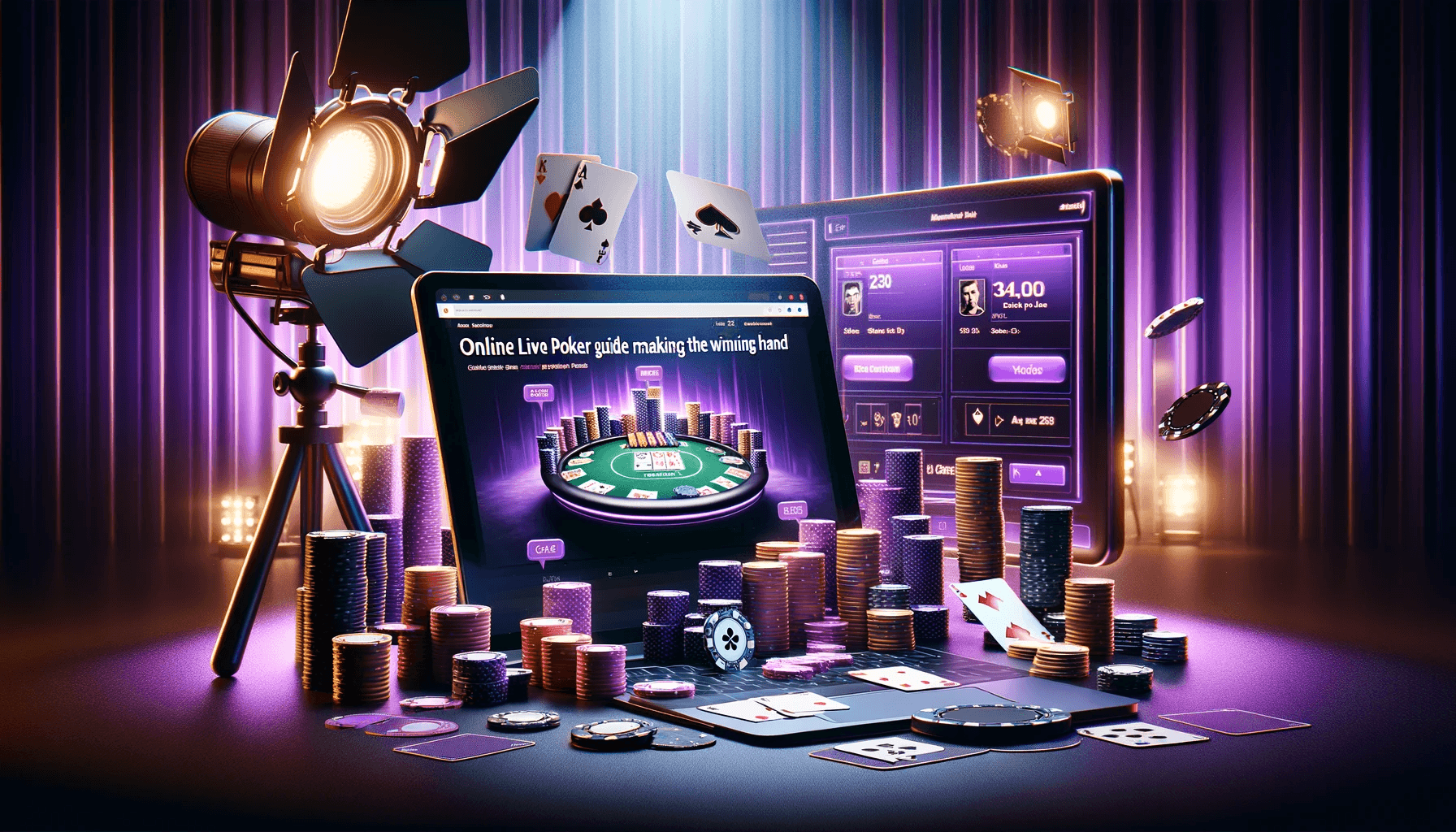 Online élő póker útmutató a nyerő kéz elkészítéséhez image
