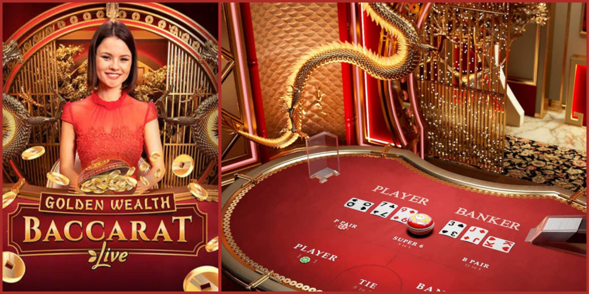 Live Golden Wealth Baccarat Rules and Gameplay