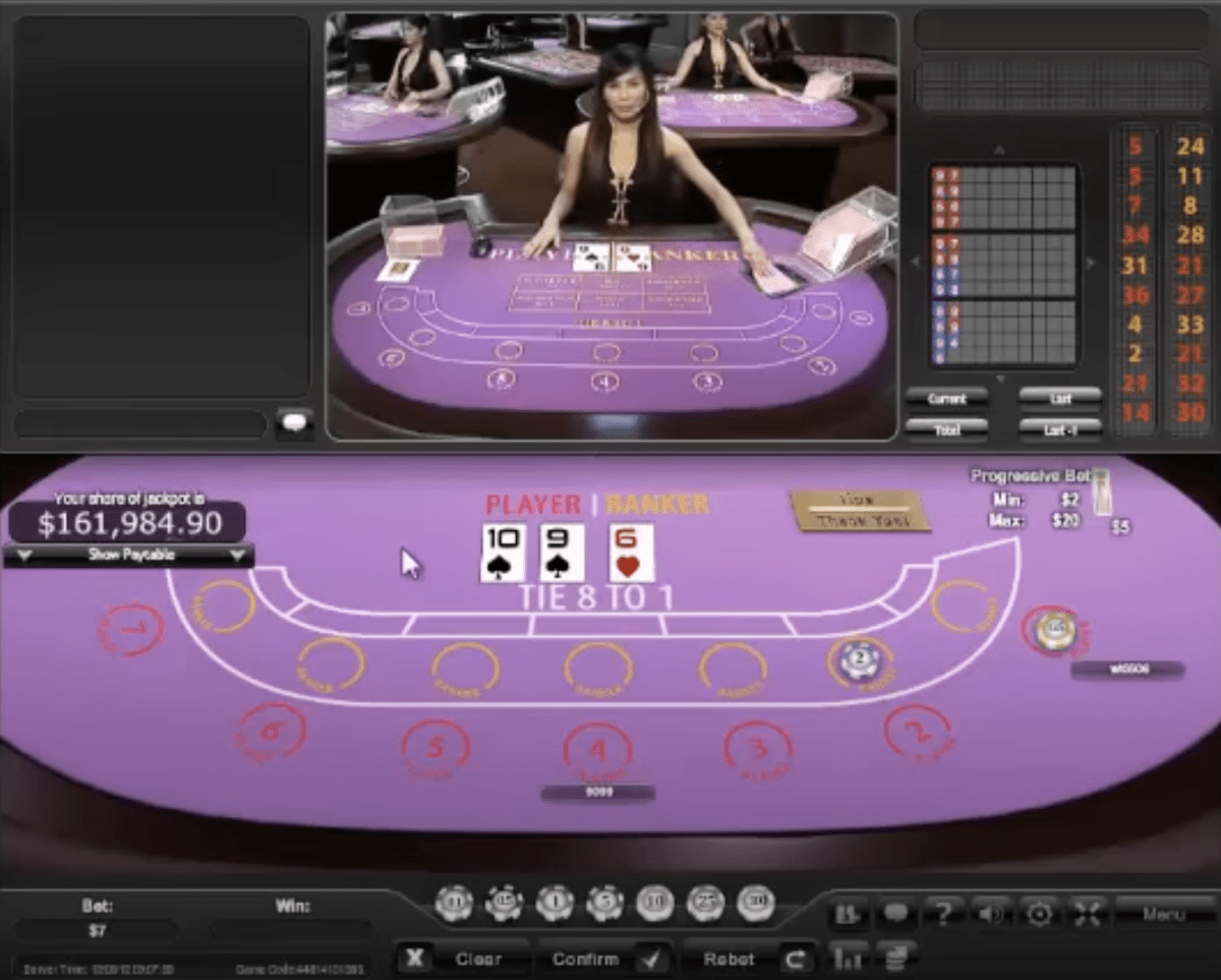 Strategies to Win at Live Progressive Baccarat